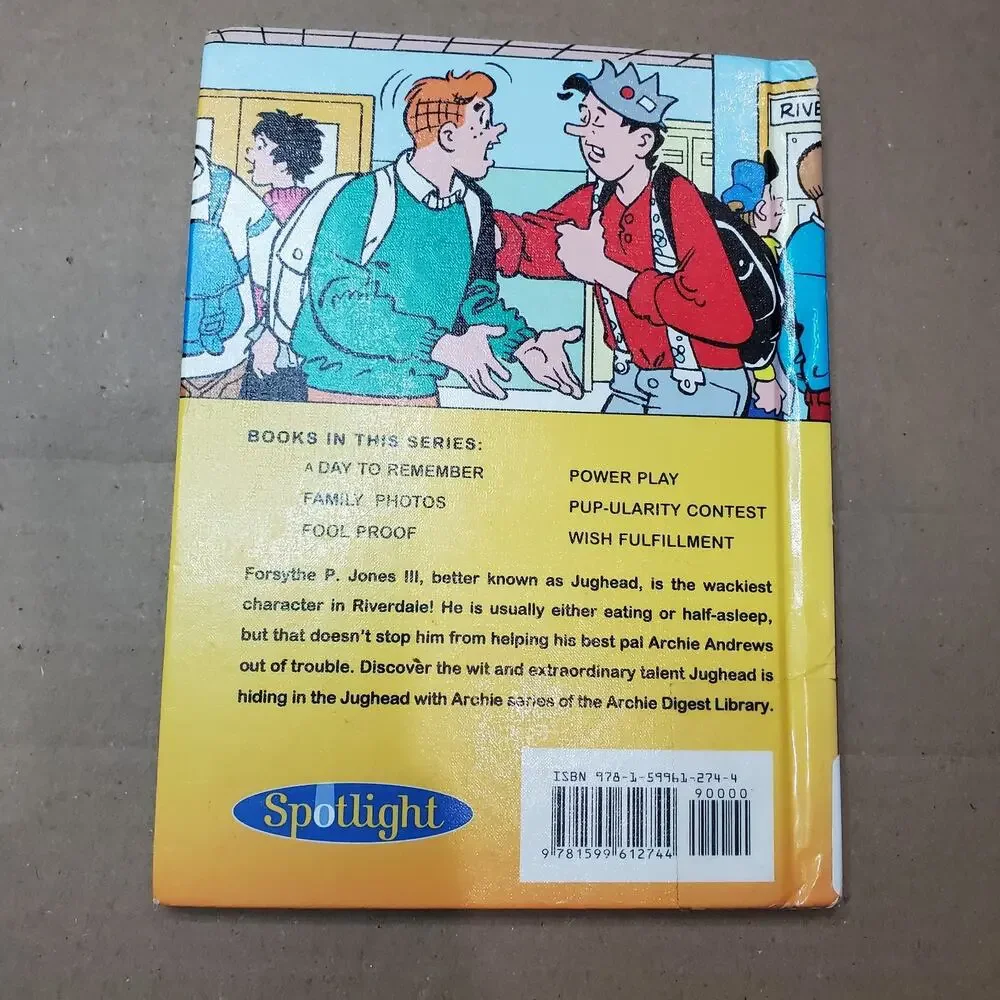Archie Digest Library Jughead with Archie Lot Of 3, Spotlight Ex Library Binding